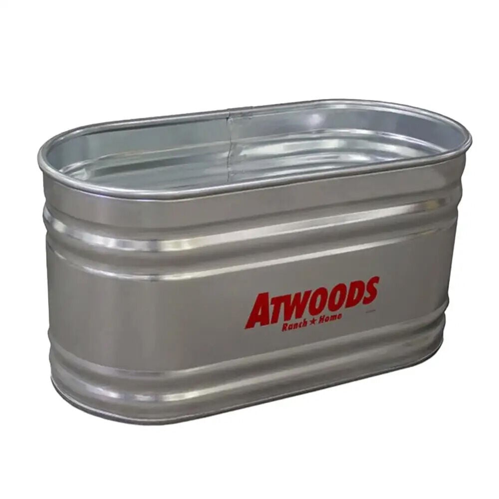 image of 2 ft x 2 ft x 6 ft Round End Stock Tank