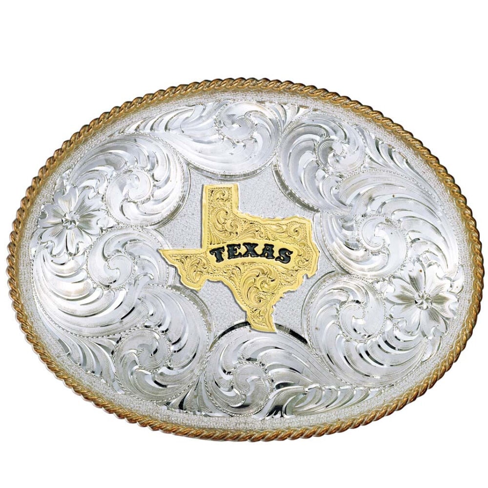 image of Twisted Rope Texas Buckle