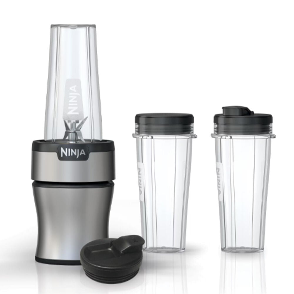 image of Nutri-Blender Plus, Three 20 oz To-Go Cups, Two Spout-Lids and a Storage-Lid