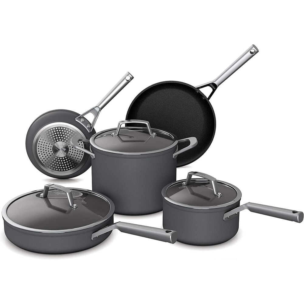 image of NeverStick Cookware Set- 8 pc