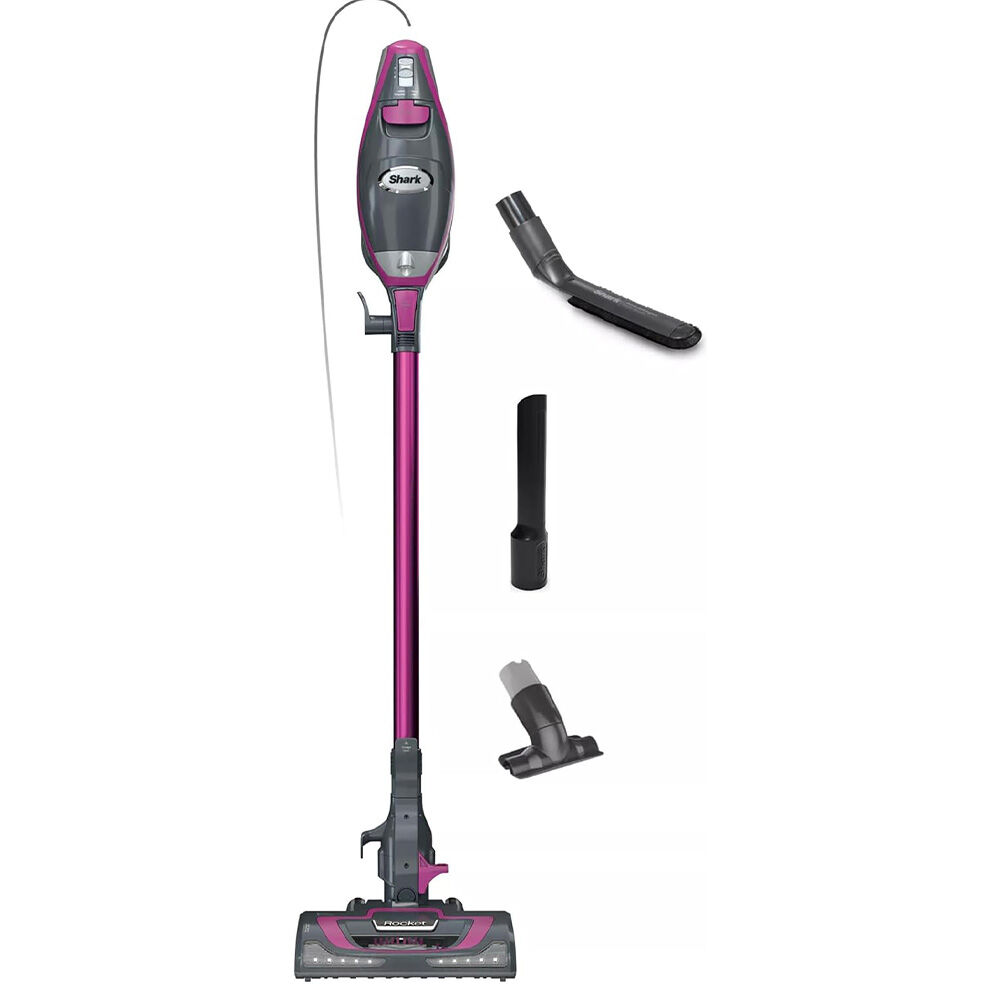image of Rocket Pro DLX Corded Stick and Removable Hand Vacuum, Crevice Tool, Upholstery Tool and Anti-Allergen Dust Brush