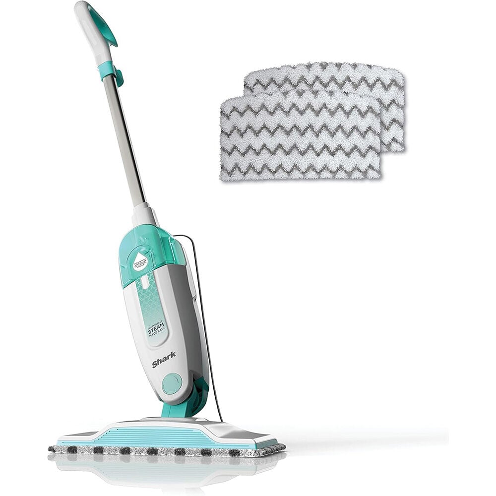 image of Steam Mop with 2 Dirt Grip Pads