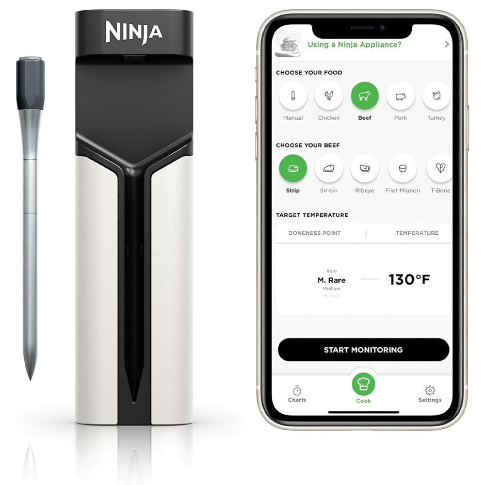 image of ProChef Wireless Bluetooth Meat Thermometer