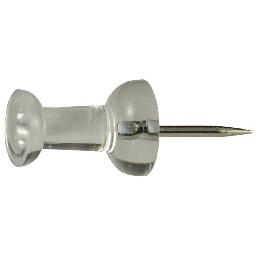 image of Clear Push Pins - 21980
