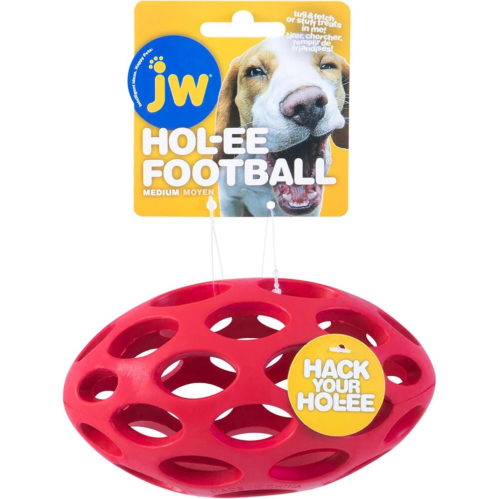 image of Hol-ee Football Dog Toy- Small
