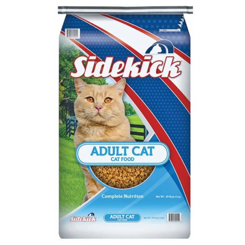 Sidekick Dry Cat Food 40 lb Atwoods