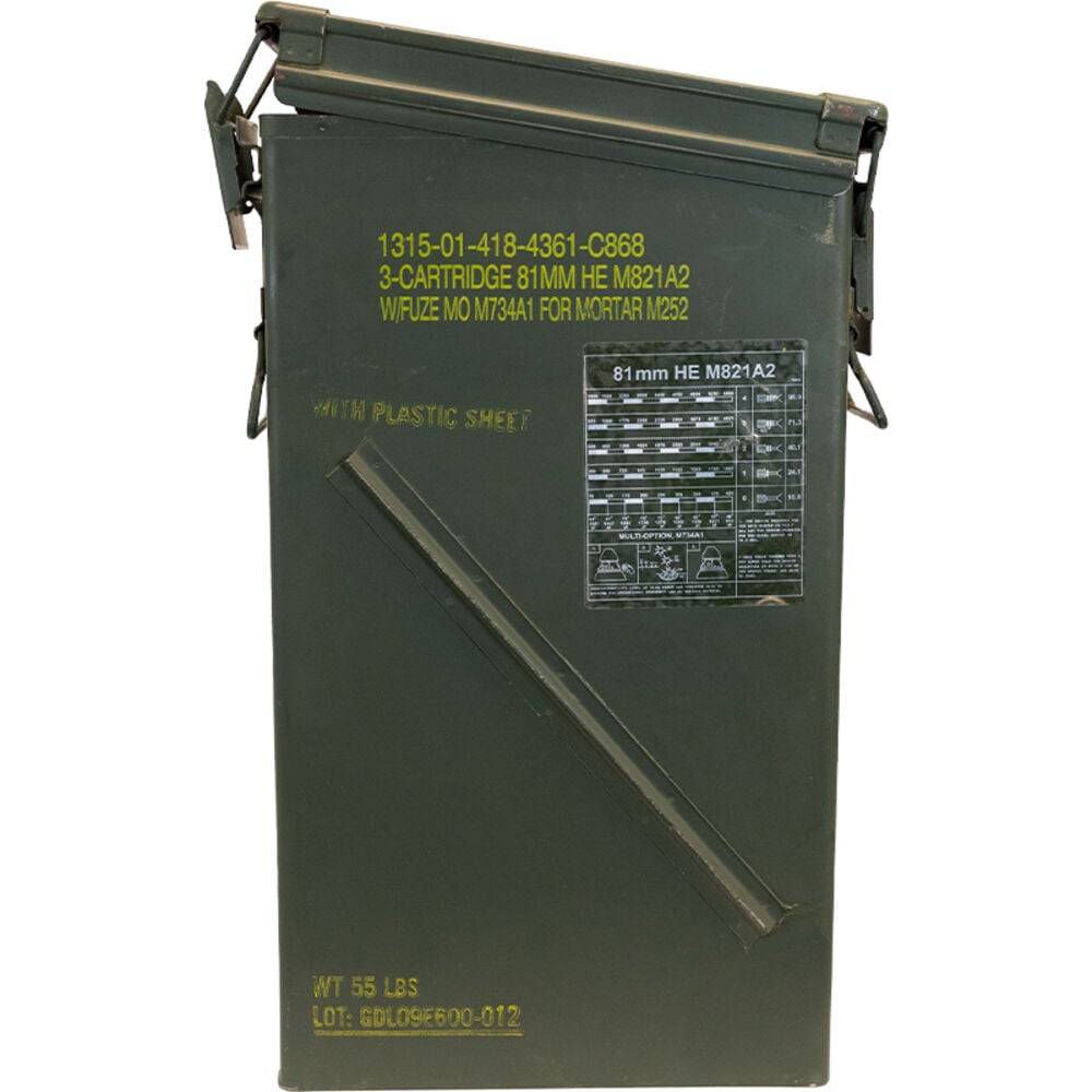 image of 81MM Short Surplus Ammo Can Grade 1