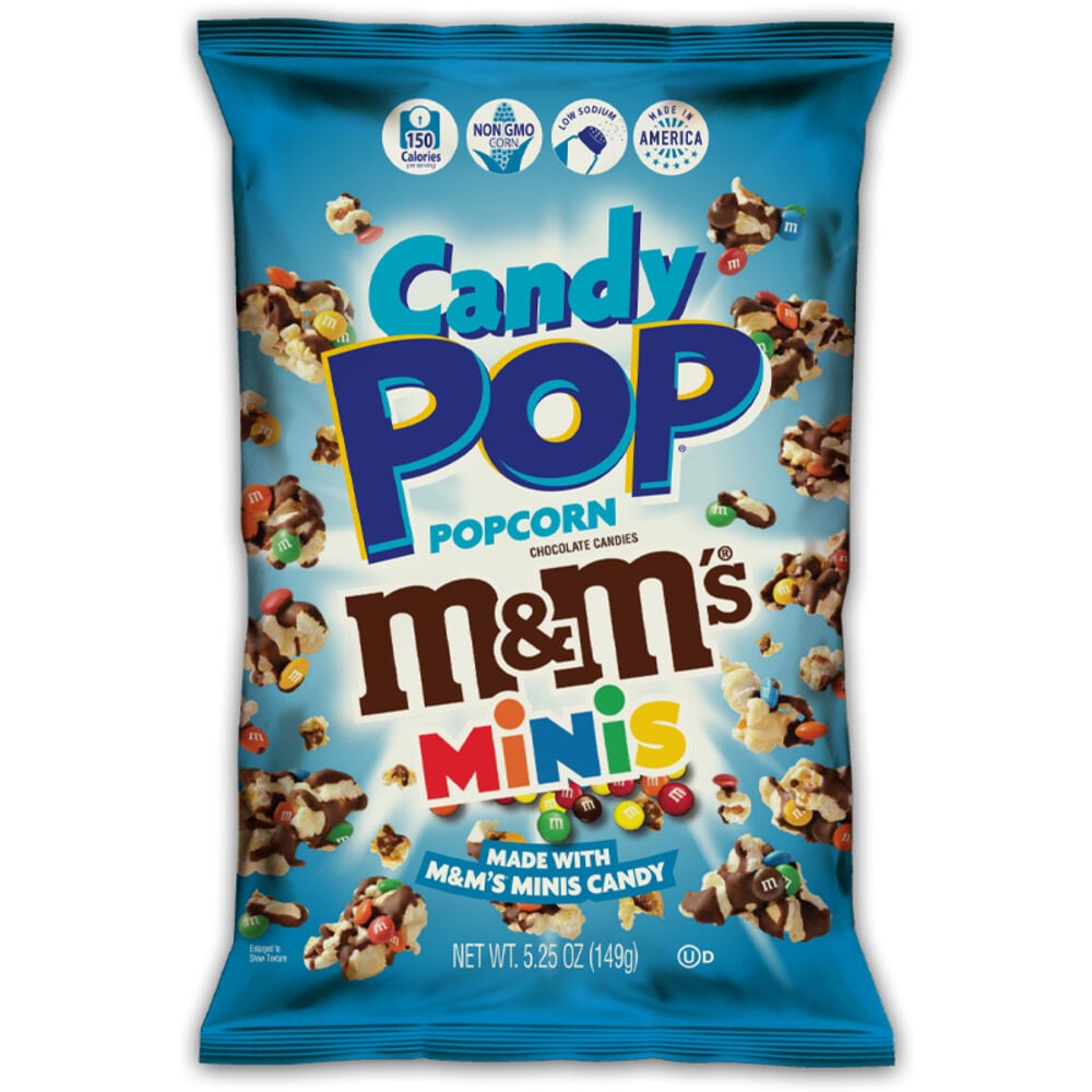 image of Candy Pop Popcorn M&M, 5.25oz