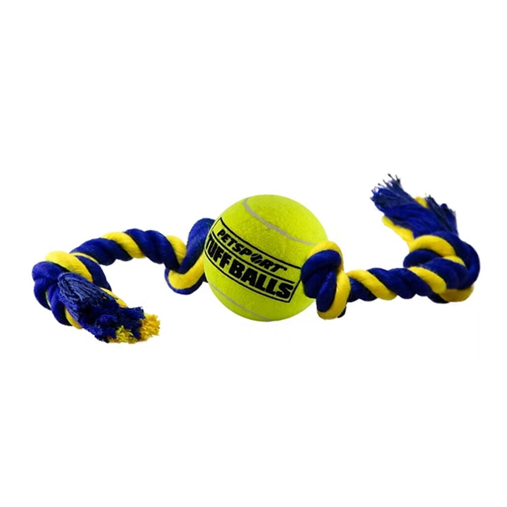 image of Mini Tuff Ball Tug Rope with Tuff Ball