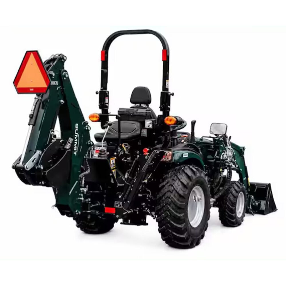 image of 25 HP Tractor with Backhoe and Loader