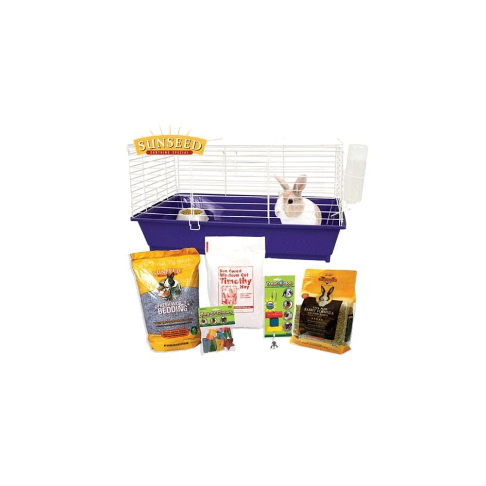 image of Home Sweet Home Rabbit Cage Starter Kit