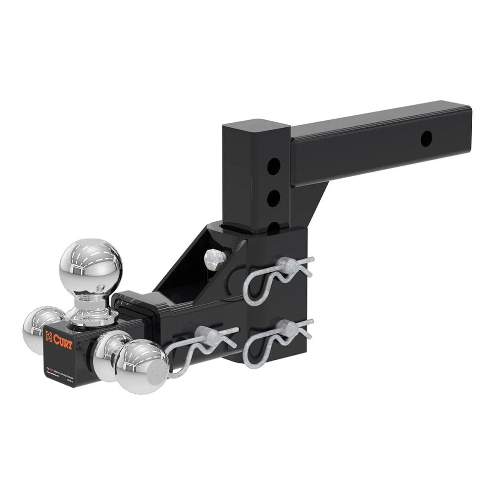 image of Adjustable Tri-Ball Mount, 2 in Shank