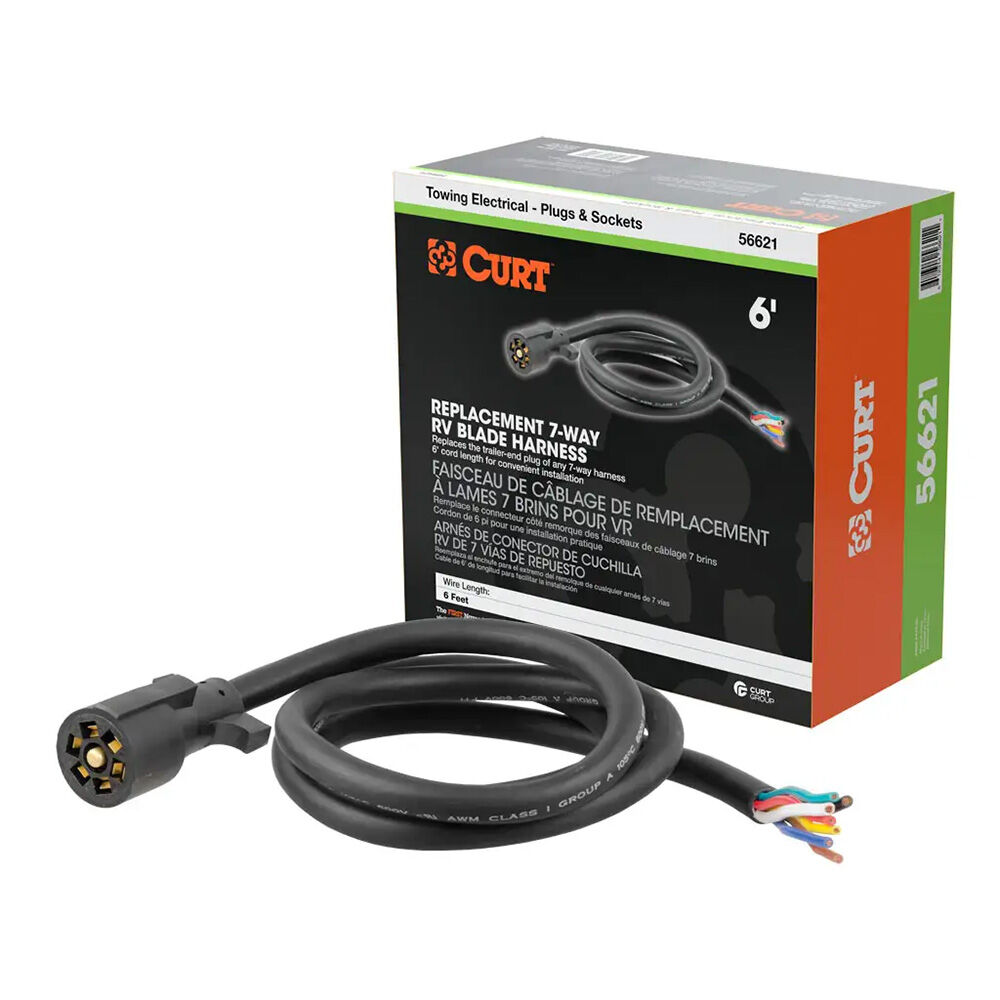 image of 7-Way RV Blade Trailer Harness