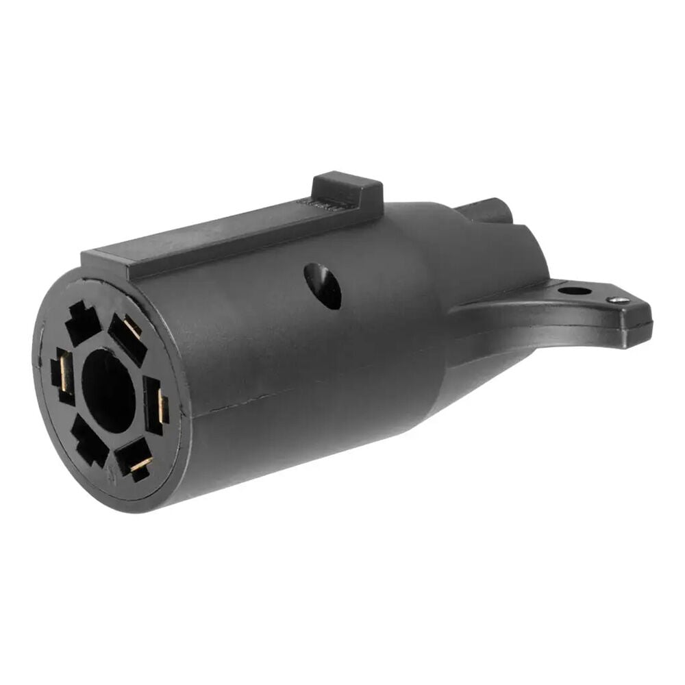 image of 7-Way RV Blade Vehicle to 4-Flat Trailer Electrical Adapter