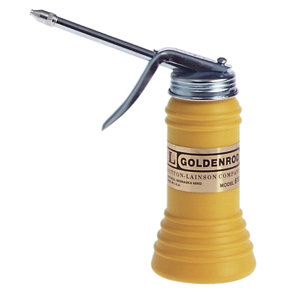 image of 6 oz Pistol Pump Oiler with 5 in Straight Spout