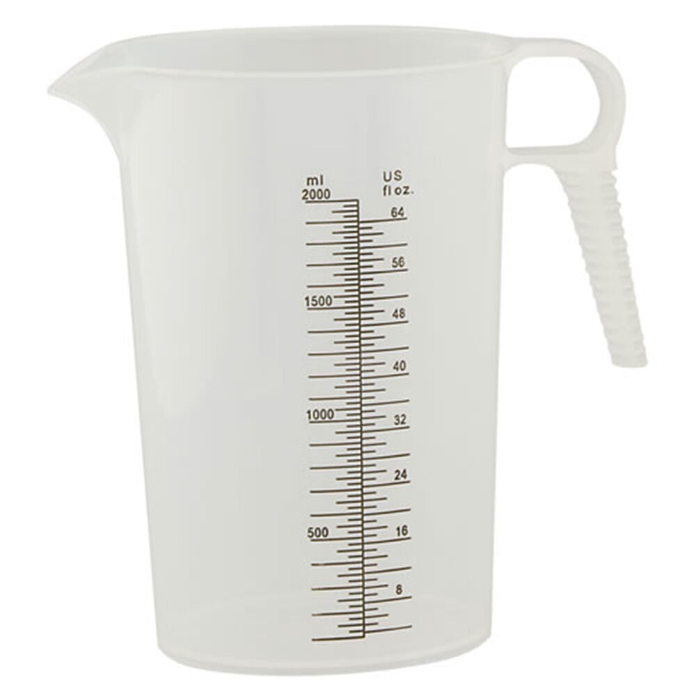 image of Polypropylene Measuring Pitcher, 64 oz