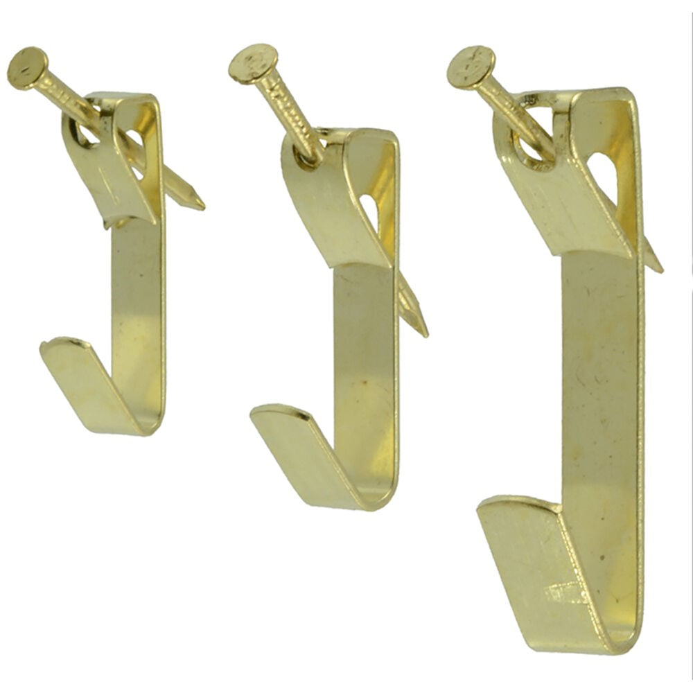 image of Assorted Picture Hanger, Brass