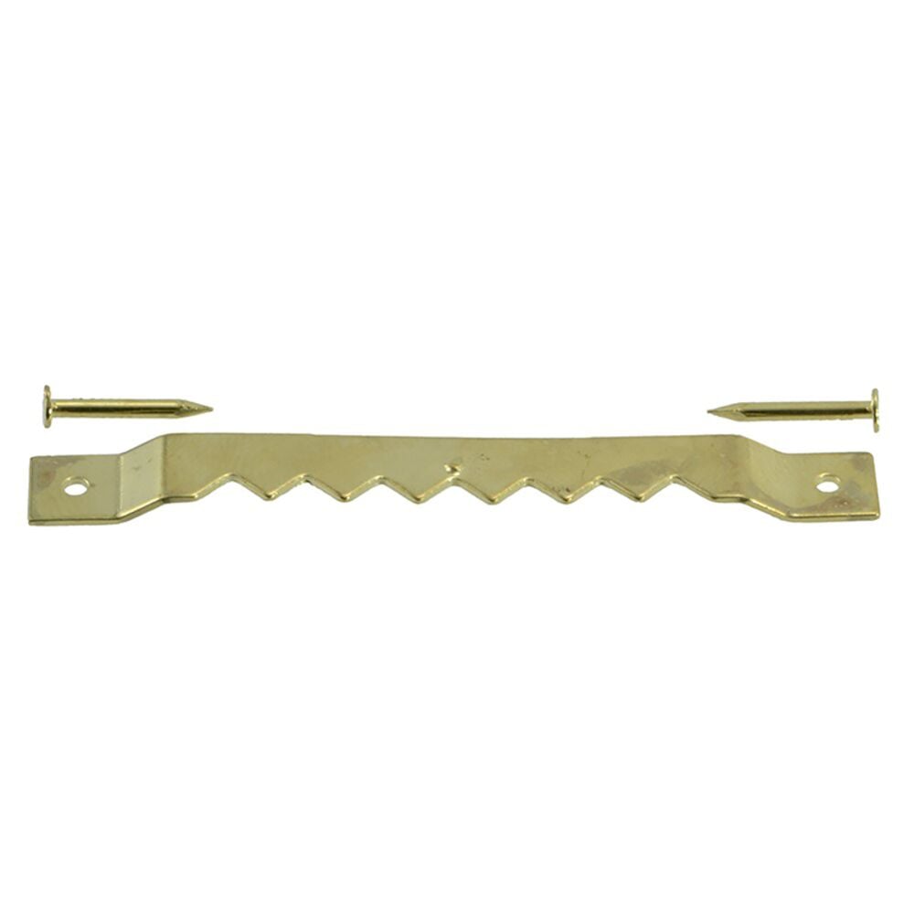 image of Large Brass Saw Picture Hanger