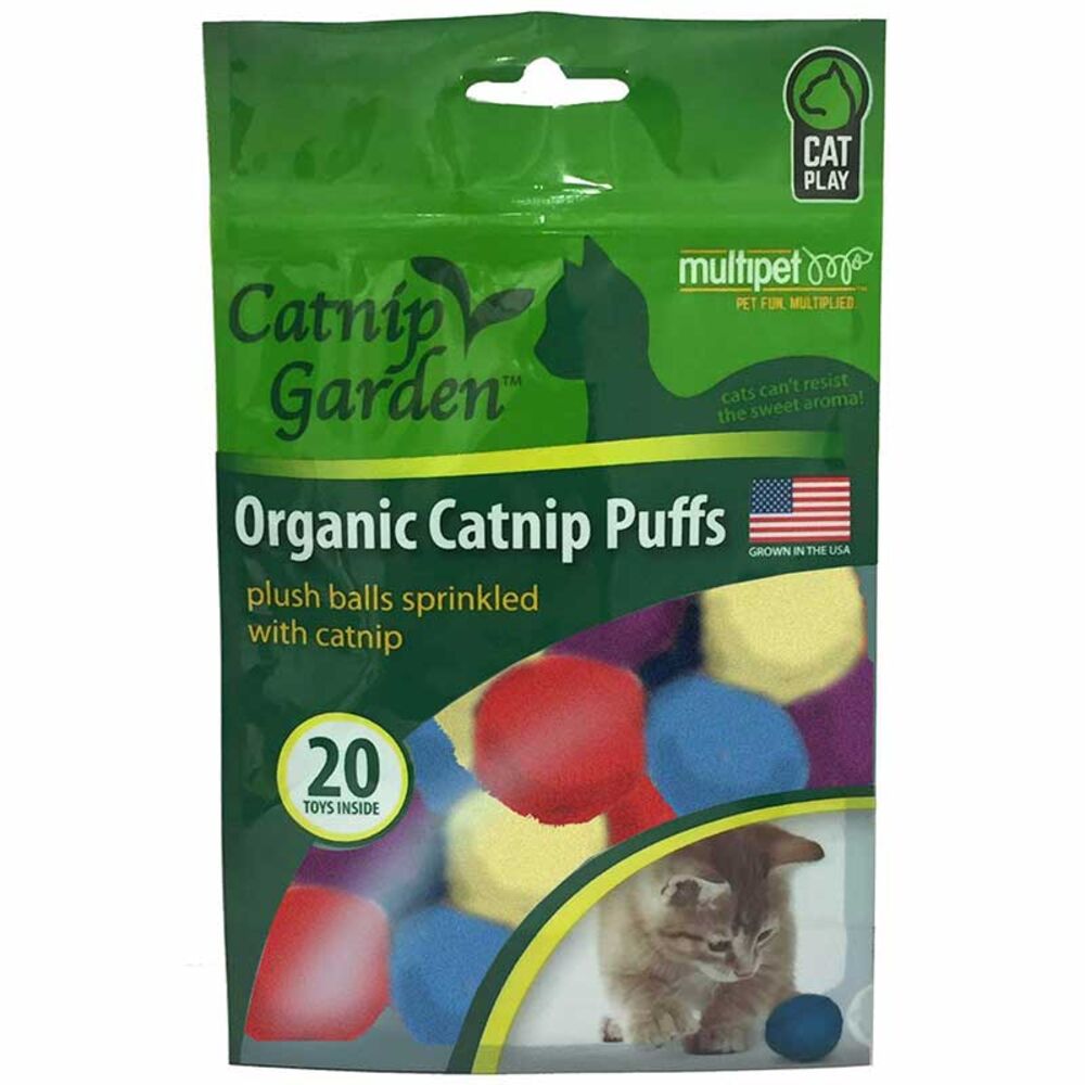 image of Organic Catnip Puffs, 2 pack