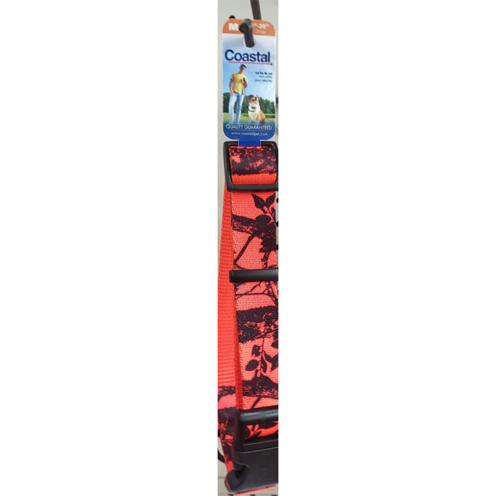 image of Orange Camo Collar 18-26-inches