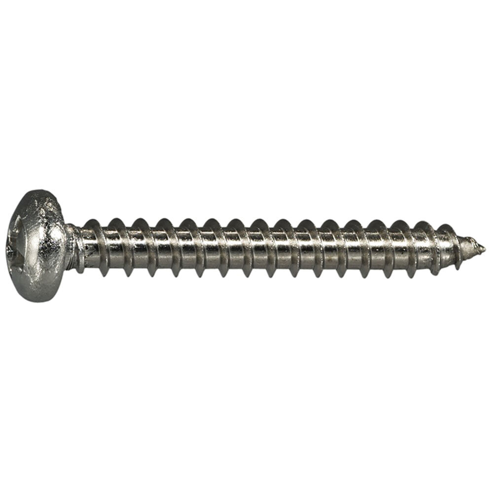 image of 8 X 1-1/4 Phillips Pan Screw