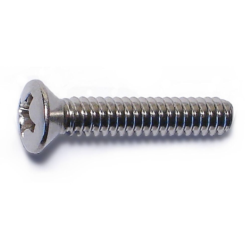image of 6-32 X 3/4 Phillips Oval Machine Screw