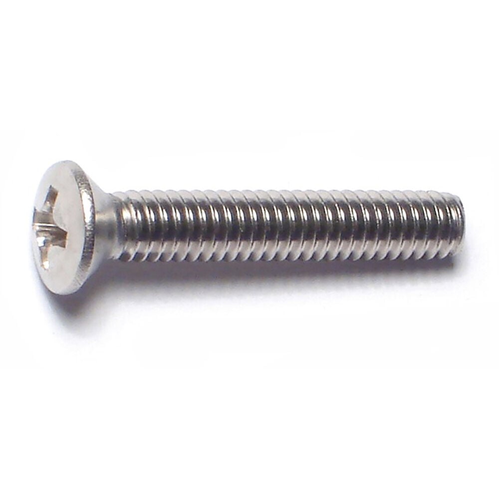 image of 8-32 X 1 Phillips Oval Machine Screw