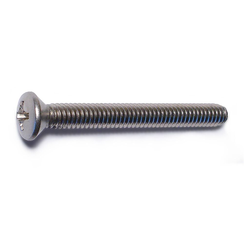image of 8-32 X 1-1/2 Phillips Oval Machine Screw