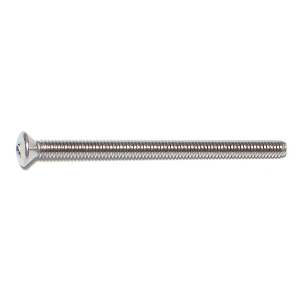 image of 8-32 X 2-1/2 Phillips Oval Machine Screw
