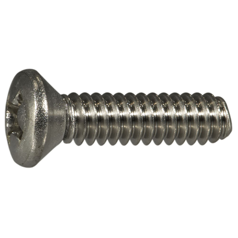 image of 10-24 X 3/4 Phillips Oval Machine Screw