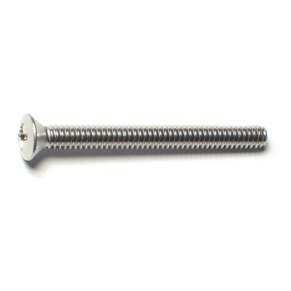 image of 10-24 X 2 Phillips Oval Machine Screw
