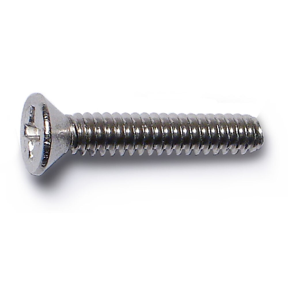image of 6-32 X 3/4 Phillips Flat Machine Screw