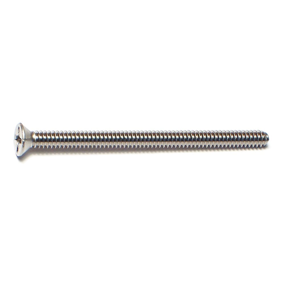 image of 6-32 X 2 Phillips Flat Machine Screw