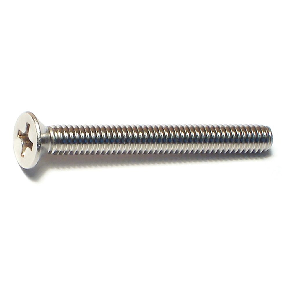 image of 8-32 X 1-1/2 Phillips Flat Machine Screw