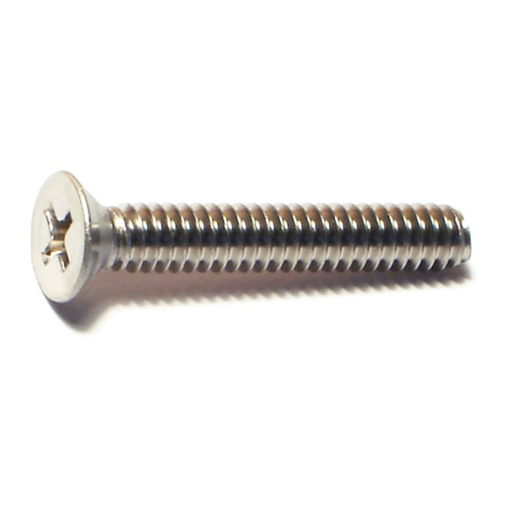image of 10-24 X 1-1/4 Phillips Flat Machine Screw