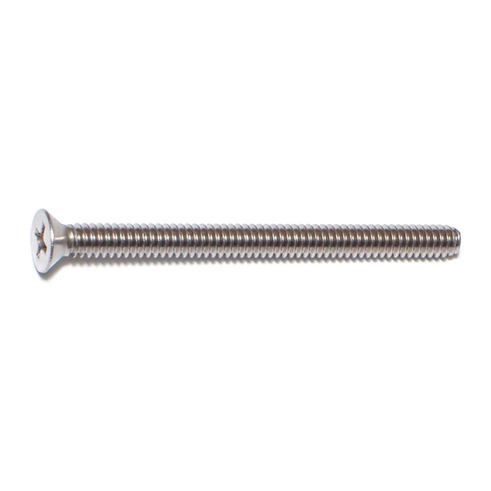 image of 10-24 X 2-1/2 Phillips Flat Machine Screw