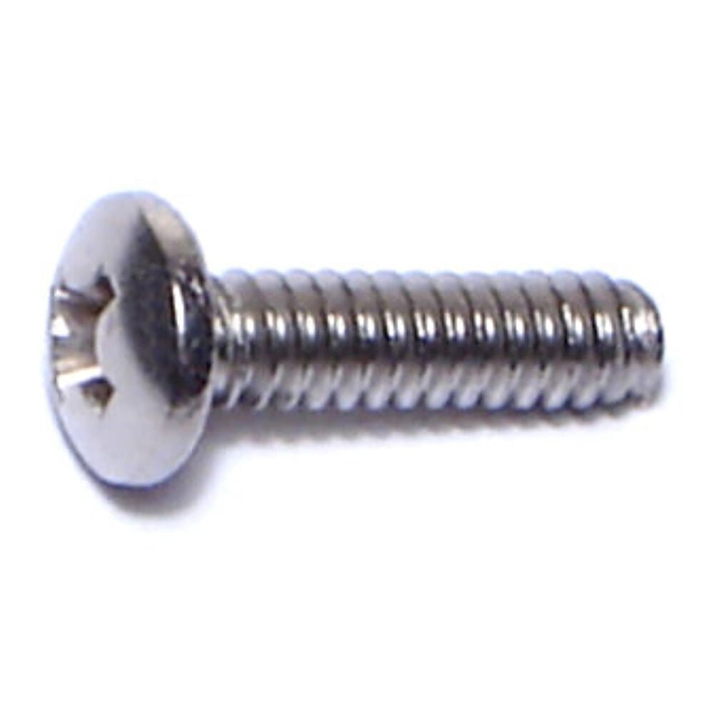 image of 6-32 X 1/2 Phillips Pan Head Machine Screw