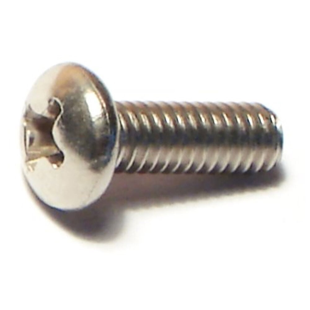 image of 8-32 X 1/2 Pan Head Machine Screw