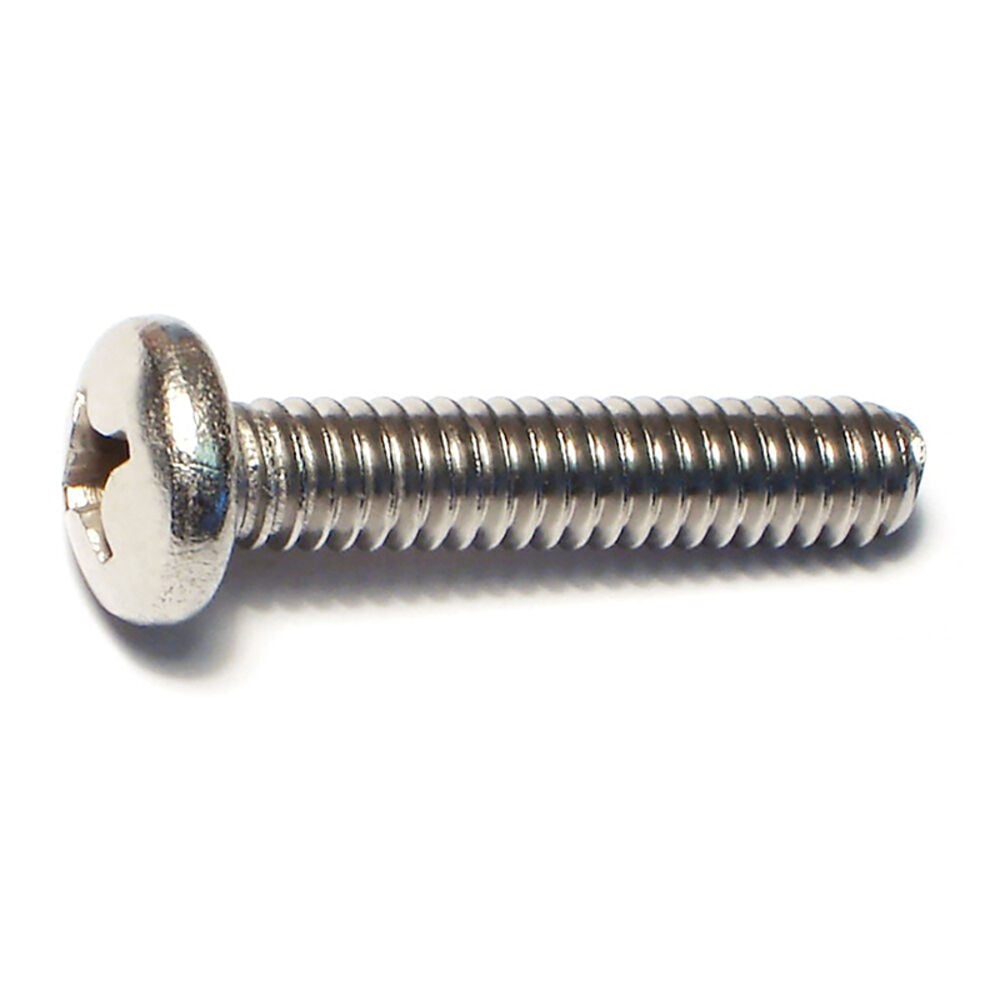 image of 1/4-20 X 1-1/4 Pan Head Machine Screw