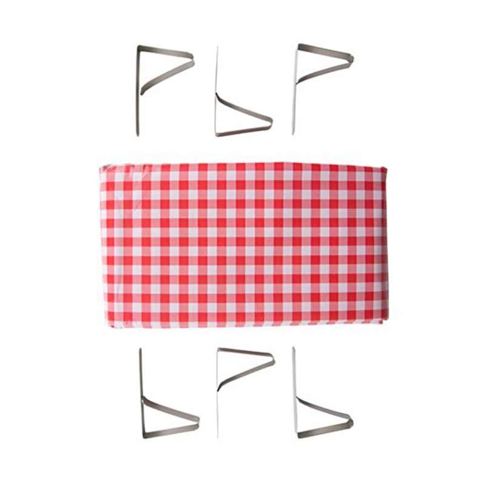 image of Picnic Table Cloth with Clamps