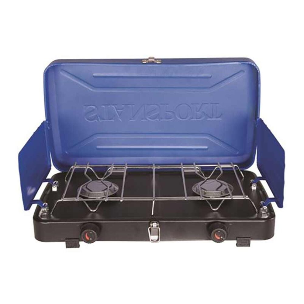 image of 2-Burner Regulated Propane Camp Stove