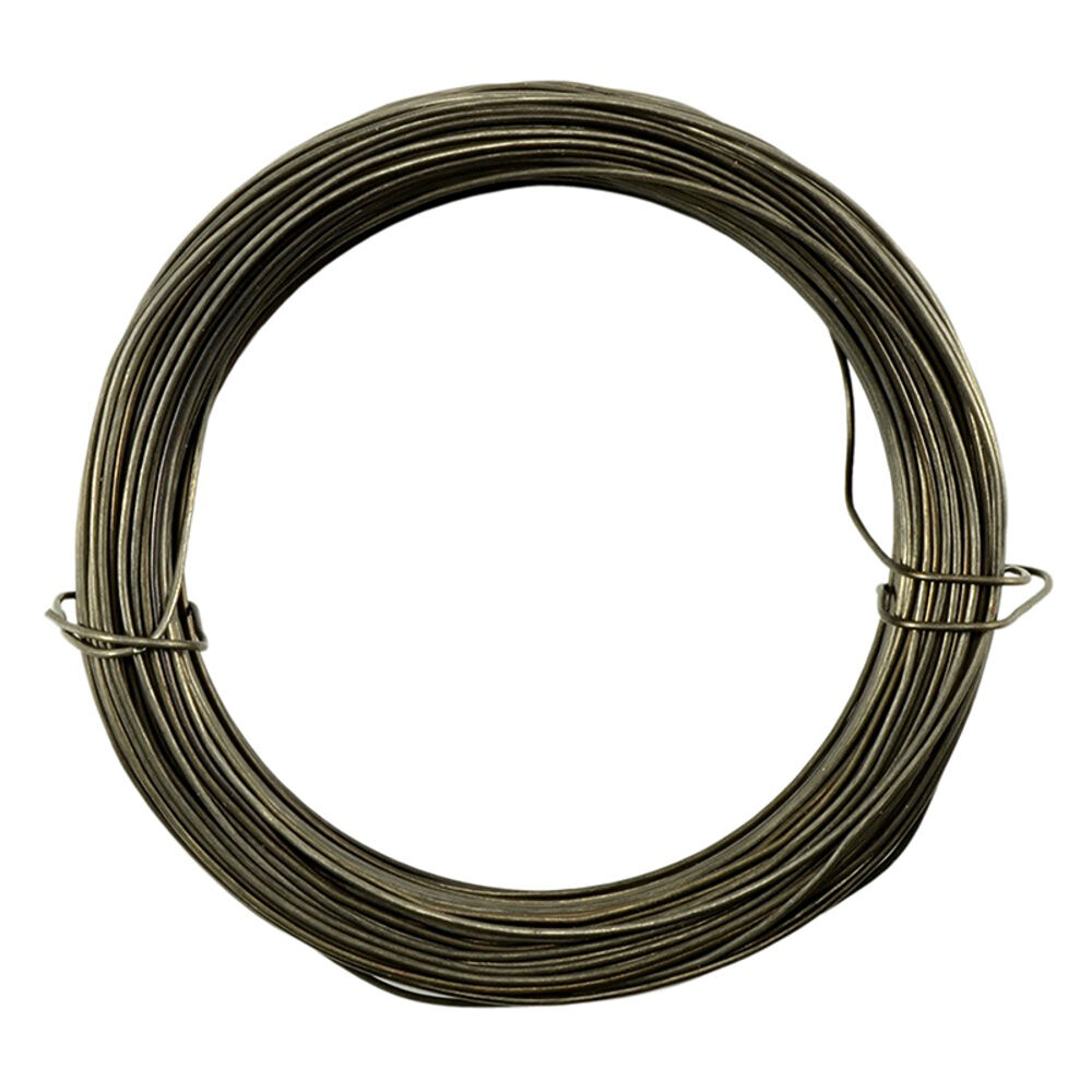 image of 24GA x 100 Foot Black Anneal Wire - 23927