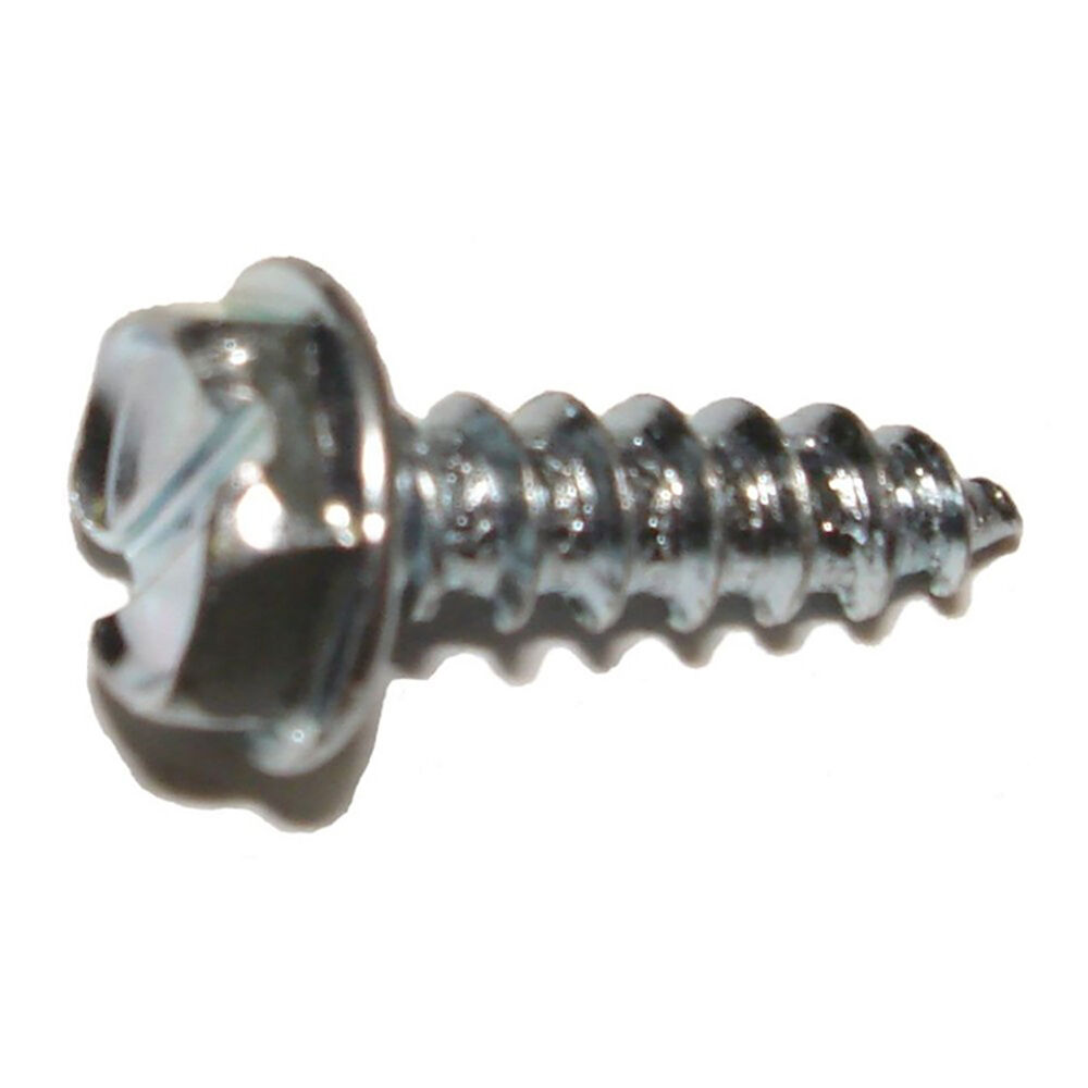 image of 7 X 1/2 Slotted Hex Washer Screw