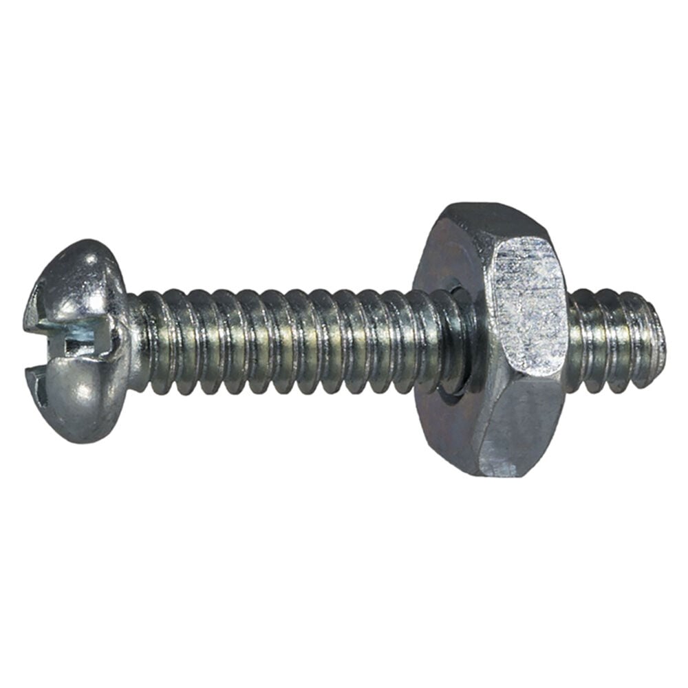 image of 6-32 x 3/4 Combo Round Machine - 23973