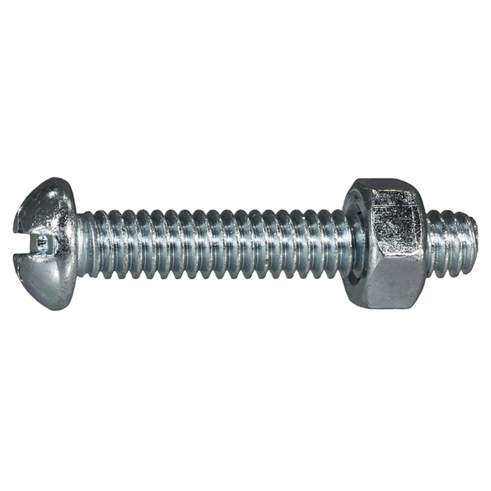 image of 1/4-20 x 1-1/2 Combo Round Machine - 24001