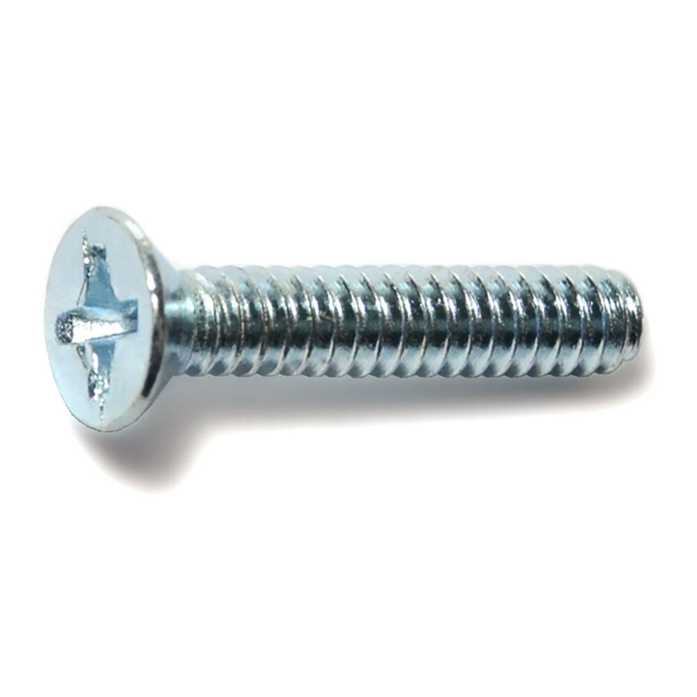 image of 6-32 X 3/4 Phillips Flat Machine With Nut