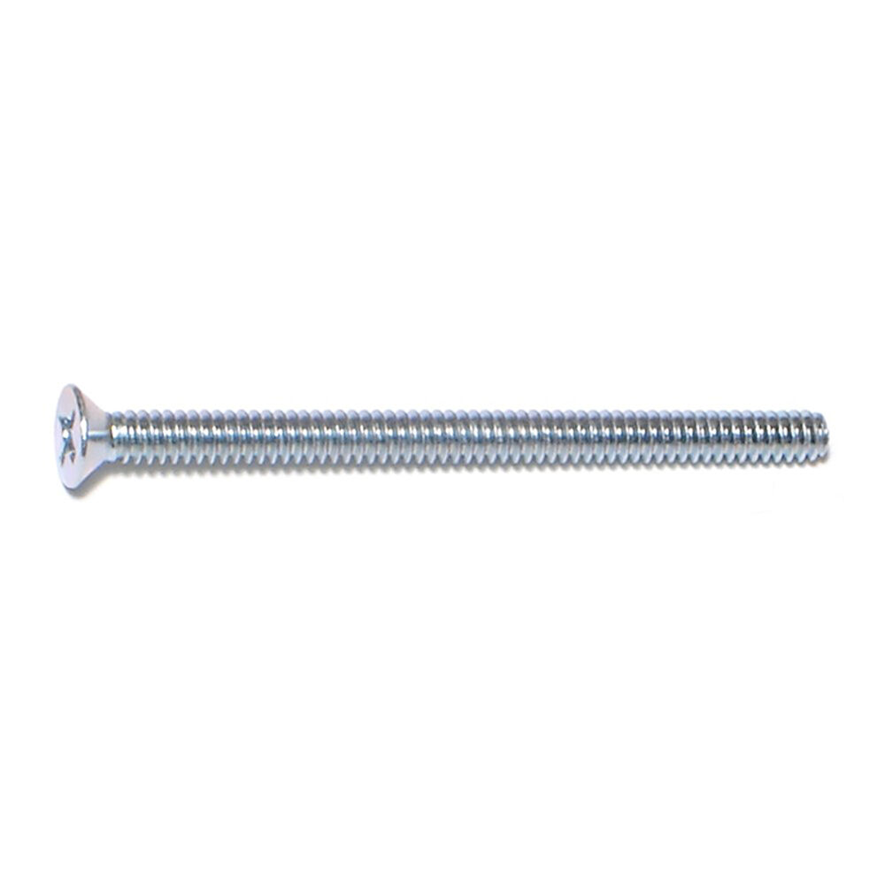 image of 6-32 X 2 Phillips Flat Machine With Nut