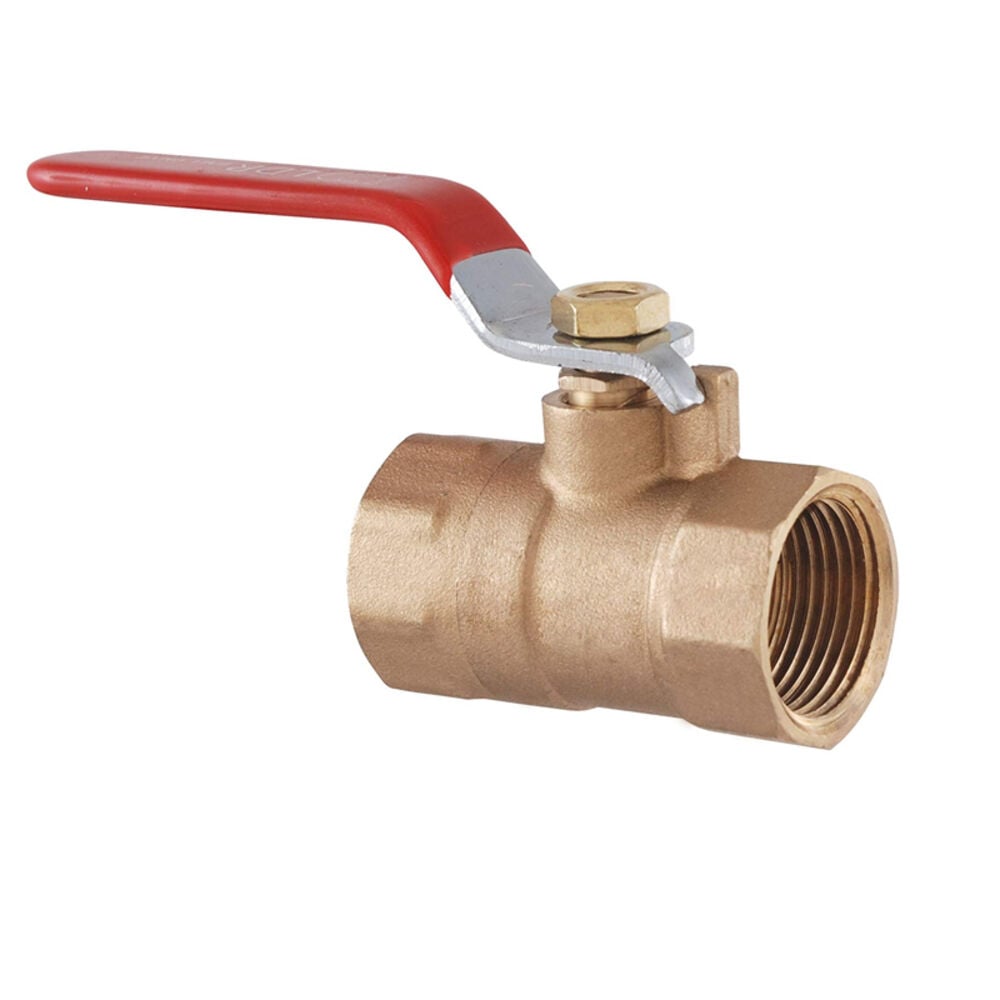 image of Ball Valve, 3/4-Inch, Lead Free Brass