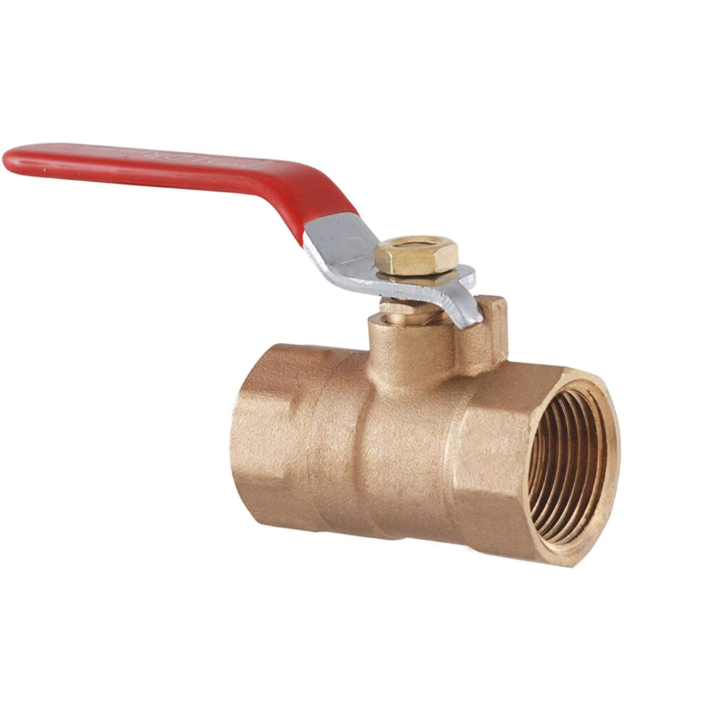 image of 3/8-Inch IPS Low Lead Brass Ball Valve