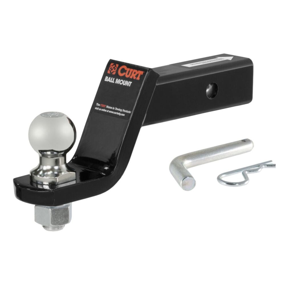 image of Loaded Ball Mount, 4 inch Drop, 2 inch Ball